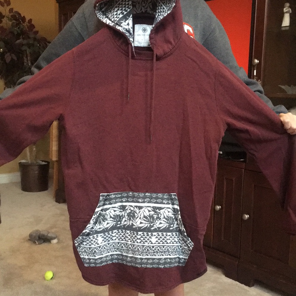 Maroon  sweatshirt